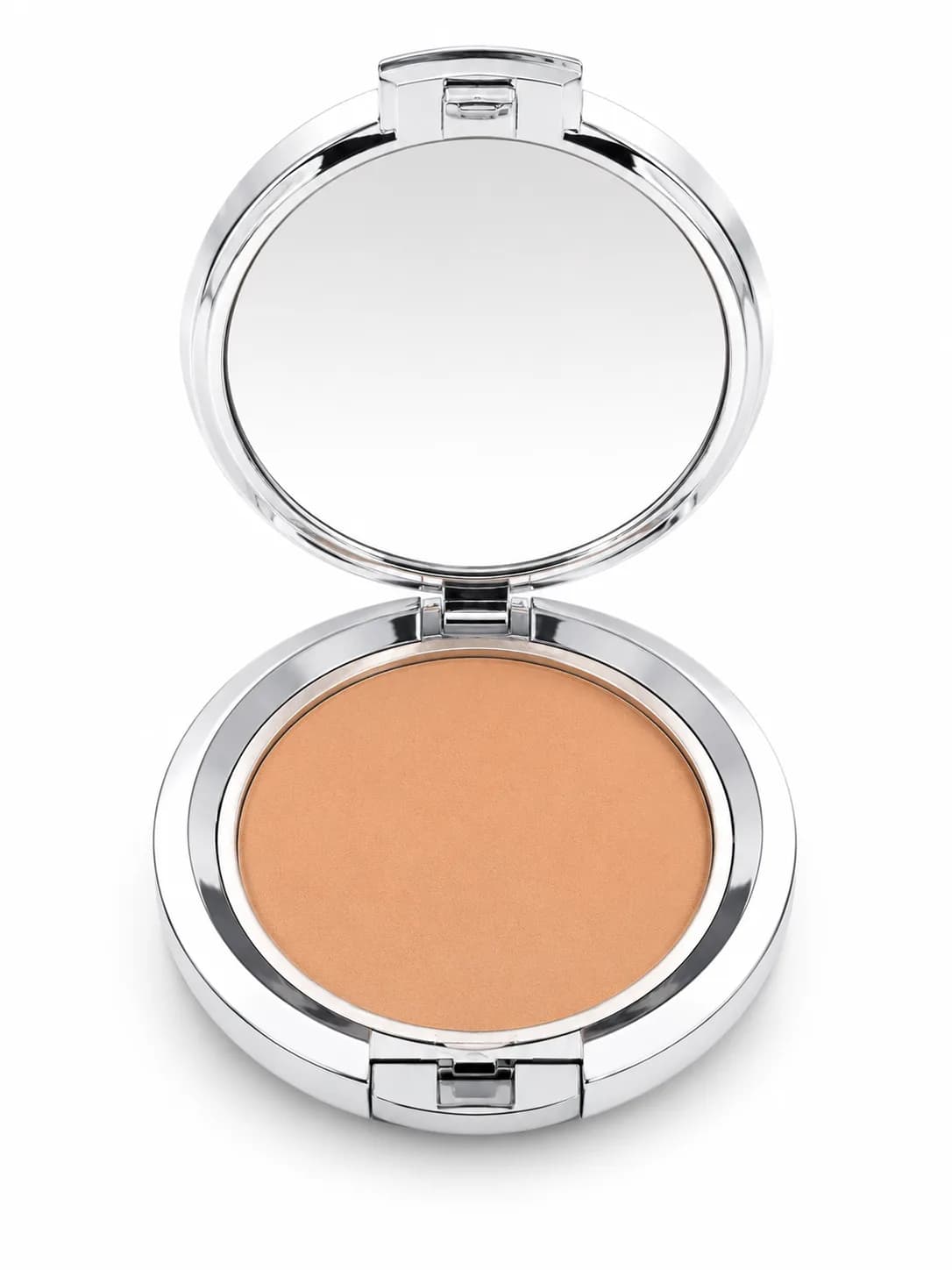 Poudre compact beige doré